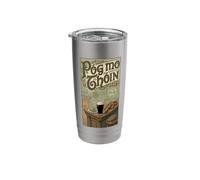 Irish Pub Scene Pog Mo Thoin St Patricks Day Stainless Steel Insulated Tumbler