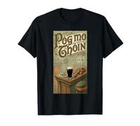 Irish Pub Scene Pog Mo Thoin St Patricks Day T-Shirt