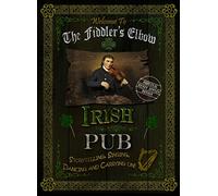 Irish Pub Sign The Fiddlers Elbow - Vintage - Style Metal Sign - 3 Sizes To Choose - (8” X 6” 200 X 150 mm)