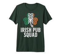 Irish Pub Squad Matching St Patricks Celtic Knot Shamrock Premium T-Shirt