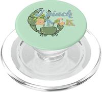Irish Punch Back Shamrock Crab Lucky St Patricks Art PopSockets PopGrip for MagSafe