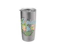 Irish Punch Back Shamrock Crab Lucky St Patricks Art Stainless Steel Insulated Tumbler