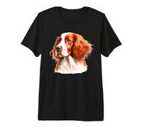 Irish Red and White Setter Dog Premium T-Shirt