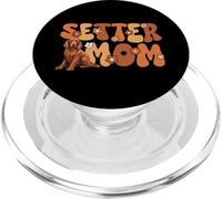 Irish Red Setter Groovy World's Best Setter Mom PopSockets PopGrip for MagSafe
