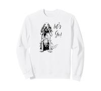 Irish Red Setter “Let’s Go!” Design - Happy Setter Design Sweatshirt