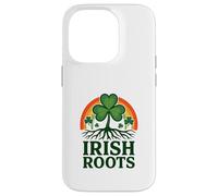 Irish Roots Shamrock Tree Design Case for iPhone 14 Pro