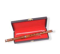 Irish Rosewood D flute 2 part size 15” Wooden Musical Instruments Traditional Handmade Flute with Hard Case