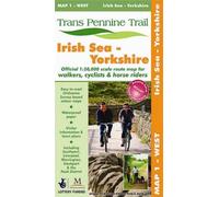 Irish Sea - Yorkshire: West Map 1 3rd (third) Revised Edition by Trans Pennine Trail Project published by Trans Pennine Trail Project (2007)