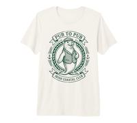 Irish Seal Monochrome Pub to Pub St. Patrick's Day Premium T-Shirt