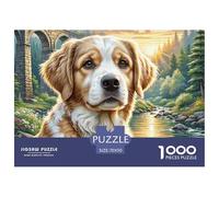 Irish Setter 1000 Pieces Jigsaw Puzzles Engaging Educational Games Jigsaw Puzzle Beautiful Decoration for Adults And Kids 70x50cm/1000pcs