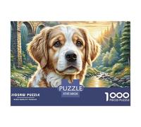 Irish Setter 1000 Pieces Jigsaw Puzzles Engaging Educational Games Jigsaw Puzzles Home Decoration for Gifts 38x26cm/1000pcs
