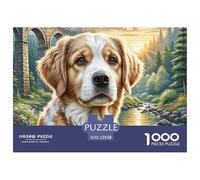 Irish Setter 1000 Pieces Jigsaw Puzzles Engaging Home Decoration Jigsaw Puzzle Unique Puzzle Gift for Gifts 52x38cm/1000pcs