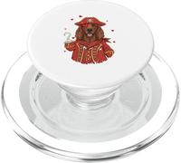 Irish Setter As Pirate Valentine's Day Matching Owner Kids PopSockets PopGrip for MagSafe