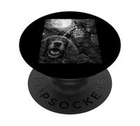 Irish Setter Dad Funny Vintage Horror Graphic Men's Selfie PopSockets Adhesive PopGrip