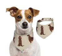 Irish Setter Dog Breed Pet Pattern Gifts For Irish Setters,Pet Bib Scarf Cats Dog Bandana Dogs Towel Bib Adjustable Pet Scarf,M