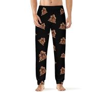 Irish Setter Dog Breed Puppies Men's Pajama Pants Lightweight Pjs Bottoms Lounge Pants Sleepwear Soft