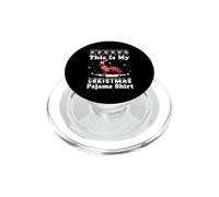 Irish Setter Dog Funny Xmas This Is My Christmas Pajama PopSockets PopGrip for MagSafe