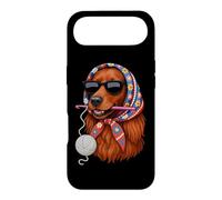 Irish Setter Dog Granny Square Crochet Yarn Crocheting Lover Case for iPhone Air