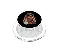 Irish Setter Dog Granny Square Crochet Yarn Crocheting Lover PopSockets PopGrip for MagSafe