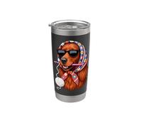 Irish Setter Dog Granny Square Crochet Yarn Crocheting Lover Stainless Steel Insulated Tumbler