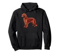 Irish Setter Dog Mom Dad Puppy Breeder Memorial Pullover Hoodie