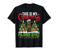 Irish Setter Dog Xmas Lights This Is My Christmas Pajama T-Shirt