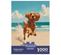 Irish Setter Jigsaw Puzzles Puzzles for Adults Kids. 1000 Pieces Great Gifts Challenge Toy Educational Game Home Decoration for Educational Games Gifts 70x50cm/1000pcs