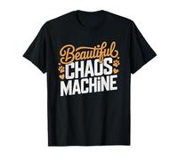 Irish Setter Mom Beautiful Chaos Machine Dog Humor Energetic T-Shirt