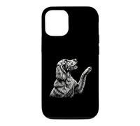 Irish Setter Raising Paw - Red Setter Dad Dog Mom Bird Dog Case for iPhone 12/12 Pro