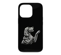 Irish Setter Raising Paw - Red Setter Dad Dog Mom Bird Dog Case for iPhone 13 Pro