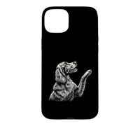 Irish Setter Raising Paw - Red Setter Dad Dog Mom Bird Dog Case for iPhone 15 Plus