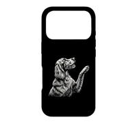Irish Setter Raising Paw - Red Setter Dad Dog Mom Bird Dog Case for iPhone 17 Pro