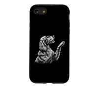Irish Setter Raising Paw - Red Setter Dad Dog Mom Bird Dog Case for iPhone SE (2020) / 7/8