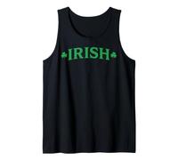 Irish Shamrock Clover Funny St Patricks Day Tank Top