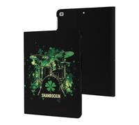 Irish Shamrock Drum St And Patricks Day Compatible with iPad Protective Case ipad 2017/2018/Air1/Air2 (9.7in)