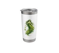 Irish Shamrock Goddess Artistic Clover St Patricks Day Stainless Steel Insulated Tumbler
