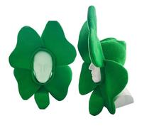 Irish Shamrock Hat | Holiday Costume Accessory For St Patrick’s Day | Vibrant Festive Hat Designed For Carnival Party Costumes, Ideal For Celebrating Irish Heritage And Creating Memorable Photo Moment