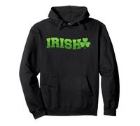 Irish Shamrock Ireland Pride Clover Irish Green Pullover Hoodie