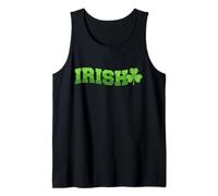Irish Shamrock Ireland Pride Clover Irish Green Tank Top