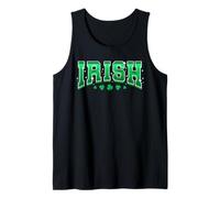 Irish Shamrock St Patricks Day Celebration Design Tank Top