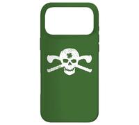 IRISH SKULL & CROSS SHILLELAGH CLUBS Shamrock St. Paddy's Case for iPhone 17 Pro Max