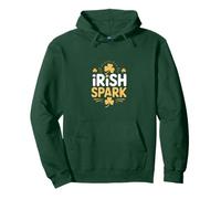 Irish Spark Saint Patricks Day Shamrock Lucky Pullover Hoodie