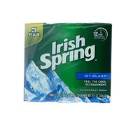 Irish Spring Deodorant Bar Soap, Icy Blast, 3.75 oz bars, 3 ea by Irish Spring