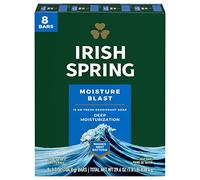 Irish Spring Moisture Blast Bar Soap, 3.75oz 8 Count