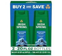 Irish Spring Moisture Blast Body Wash for Men, 20 Fl Oz (Pack of 2)