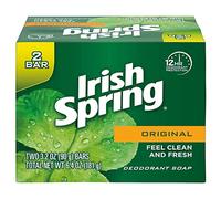 Irish Spring Original Deodorant Bar Soap, 3.20 oz bars, 2 ea