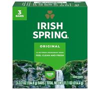 Irish Spring Original Deodorant Bar Soap, 3.7 Ounce, 3 Count (8 pack)
