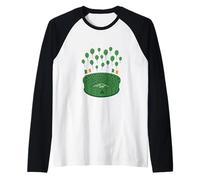 Irish Stadium Celebration St. Patrick’s Day Design Raglan Baseball Tee