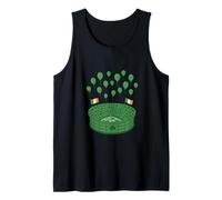 Irish Stadium Celebration St. Patrick’s Day Design Tank Top