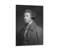 Irish Statesman, Economist Edmund Burke Celebs Poster Poster Print Art Wall Painting Canvas Posters Modern Bedroom Decor 08x12inch(20x30cm)